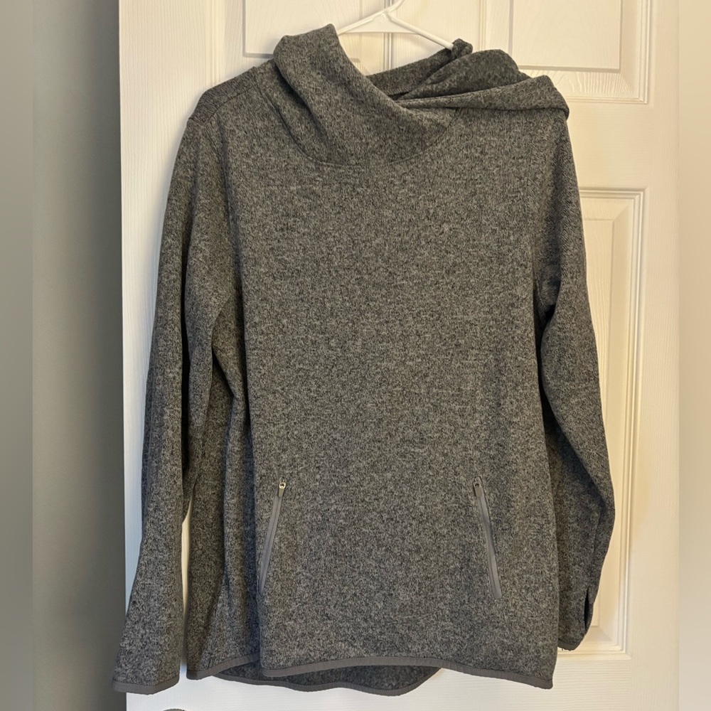 Old Navy Active Heather Gray Hoodie